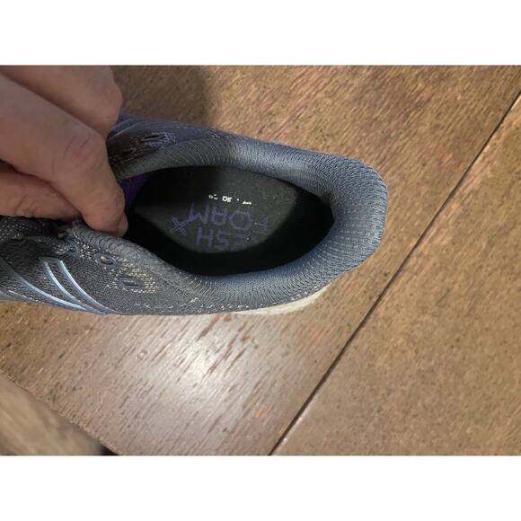 Women’s sz 7 New Balance W880 V14 Running Shoes Used Grey/ Purple - Picture 5 of 10